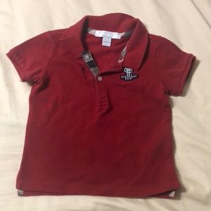 Burberry boys polo